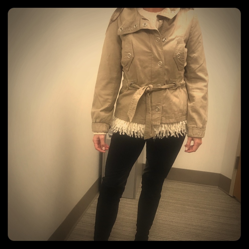 H&M beige jacket